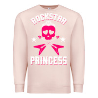 Pale Pink rockstar Premium Sweatshirt - ArtChic