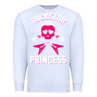 White rockstar Premium Sweatshirt - ArtChic