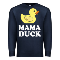 Navy mama duck t shirt funny mother bird gift Premium Sweatshirt - ArtChic