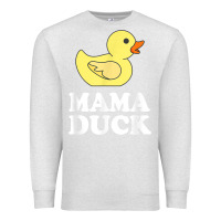 Oatmeal Heather mama duck t shirt funny mother bird gift Premium Sweatshirt - ArtChic