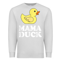 Dove Grey mama duck t shirt funny mother bird gift Premium Sweatshirt - ArtChic