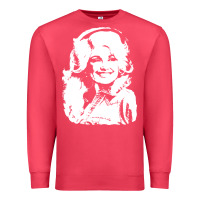 Cardinal dolly parton distressed photo Premium Sweatshirt - ArtChic