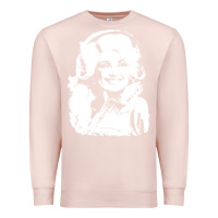 Pale Pink dolly parton distressed photo Premium Sweatshirt - ArtChic