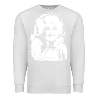 Oatmeal Heather dolly parton distressed photo Premium Sweatshirt - ArtChic