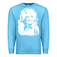 Ocean Blue dolly parton distressed photo Premium Sweatshirt - ArtChic