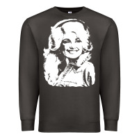 Smoke dolly parton distressed photo Premium Sweatshirt - ArtChic