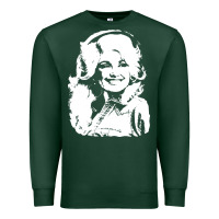 Sports Green dolly parton distressed photo Premium Sweatshirt - ArtChic