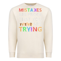 Sandshell mistakes are proof that you are trying teacher inspirational t shirt Premium Sweatshirt - StudioElite
