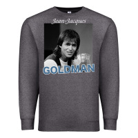 Charcoal Heather Jean-Jacques Goldman .png Premium Sweatshirt - StudioElite