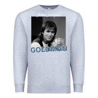 Heather Grey Jean-Jacques Goldman .png Premium Sweatshirt - StudioElite