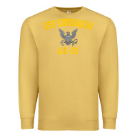 Antique Gold uss suribachi ae 21 t shirt Premium Sweatshirt - StudioElite