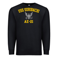 Black uss suribachi ae 21 t shirt Premium Sweatshirt - StudioElite