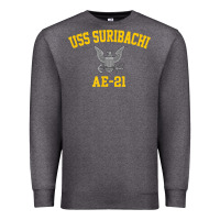 Charcoal Heather uss suribachi ae 21 t shirt Premium Sweatshirt - StudioElite