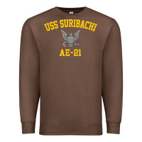 Chestnut uss suribachi ae 21 t shirt Premium Sweatshirt - StudioElite