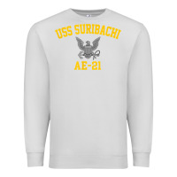 Dove Grey uss suribachi ae 21 t shirt Premium Sweatshirt - StudioElite