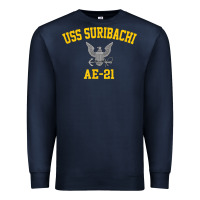 Navy uss suribachi ae 21 t shirt Premium Sweatshirt - StudioElite