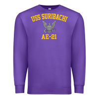 Purple uss suribachi ae 21 t shirt Premium Sweatshirt - StudioElite