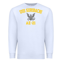White uss suribachi ae 21 t shirt Premium Sweatshirt - StudioElite