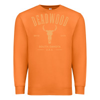 Carrot deadwood south dakota usa vintage distressed style design long sleeve Premium Sweatshirt - StudioElite
