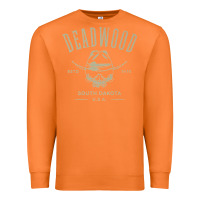 Carrot deadwood south dakota usa distressed skull design souvenir premium t s Premium Sweatshirt - StudioElite
