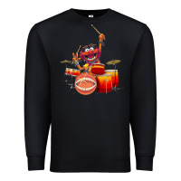 Black The muppets animal drummer Premium Sweatshirt - StudioElite