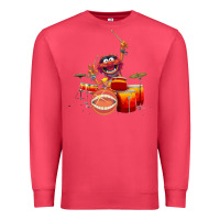 Cardinal The muppets animal drummer Premium Sweatshirt - StudioElite
