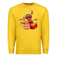 Lemon The muppets animal drummer Premium Sweatshirt - StudioElite
