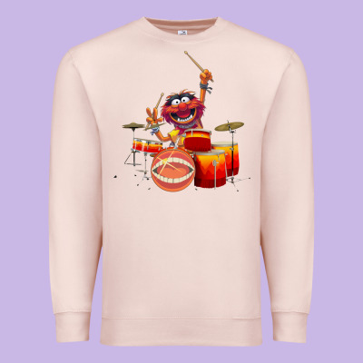 The Muppets Animal Drummer Premium Sweatshirt Designed By Studioelite