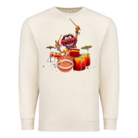 Sandshell The muppets animal drummer Premium Sweatshirt - StudioElite