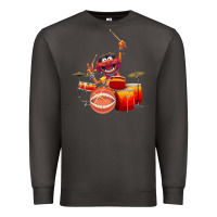 Smoke The muppets animal drummer Premium Sweatshirt - StudioElite