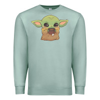 Seafoam Baby yoda Premium Sweatshirt - StudioElite