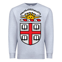 Heather Grey brown university Premium Sweatshirt - StudioElite