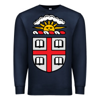 Navy brown university Premium Sweatshirt - StudioElite