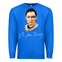 True Royal rbg ruth bader ginsburg feminist t shirt   signature art Premium Sweatshirt - StudioElite