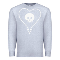 Heather Grey alkaline trio Premium Sweatshirt - StudioElite