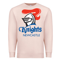 Pale Pink newcastle knights Premium Sweatshirt - StudioElite