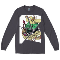 Smoke ROLL INITIATIVE Long Sleeve Tee - Bettercallsaul