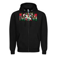 Black mexican flag sunflower mom leopard Zipper Hoodie - JahusDesignShop