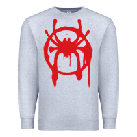 Heather Grey Into the Spider-Verse Premium Sweatshirt - StudioElite