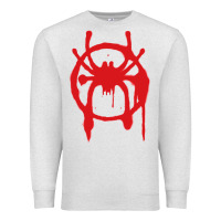 Oatmeal Heather Into the Spider-Verse Premium Sweatshirt - StudioElite