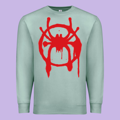 Into The Spider-verse Premium Sweatshirt Designed By Studioelite