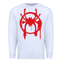 White Into the Spider-Verse Premium Sweatshirt - StudioElite