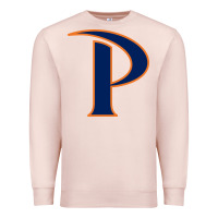 Pale Pink pepperdine waves Premium Sweatshirt - StudioElite