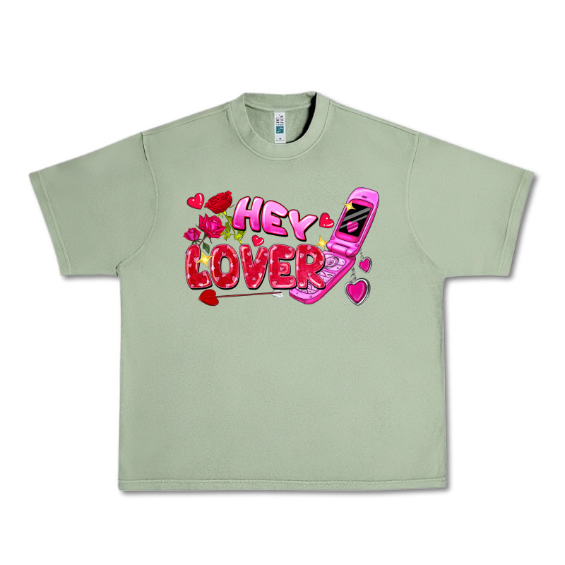 Hey Lover Flip Phone Urban Heavy Tee by FaDigitalArtStudio | Teevron