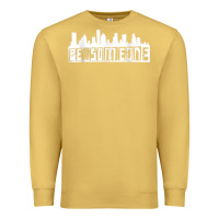 Antique Gold be someone h town houston texas skyline. t shirt Premium Sweatshirt - StudioElite