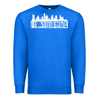 True Royal be someone h town houston texas skyline. t shirt Premium Sweatshirt - StudioElite