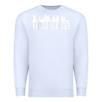 White be someone h town houston texas skyline. t shirt Premium Sweatshirt - StudioElite