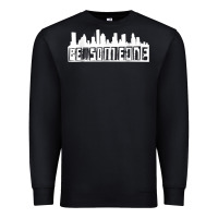 Black be someone h town houston texas skyline. t shirt Premium Sweatshirt - StudioElite