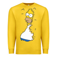Lemon Homer In Hedges Classic Premium Sweatshirt - StudioElite