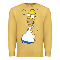 Antique Gold Homer In Hedges Classic Premium Sweatshirt - StudioElite